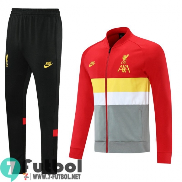 Chaquetas Futbol Liverpool rojo + Pantalon JK13 20-21