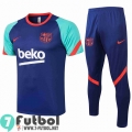 Chandal Futbol T-shirt Barcelona verde + Pantalon PL20 20-21
