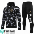 Sudadera De Entrenamiento Pairs Jordan negro + Pantalon SW02 20-21