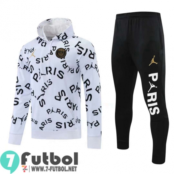 Sudadera De Entrenamiento Pairs Jordan blanco + Pantalon SW03 20-21