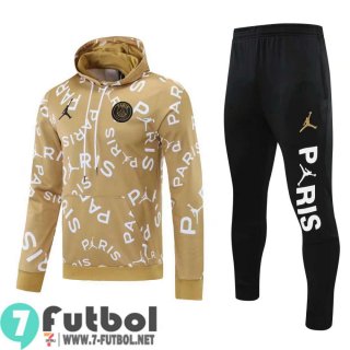 Sudadera De Entrenamiento Pairs Jordan amarillo + Pantalon SW04 20-21