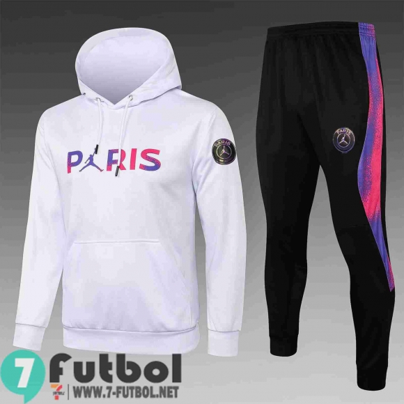 Sudadera De Entrenamiento Pairs Jordan blanco + Pantalon SW06 20-21