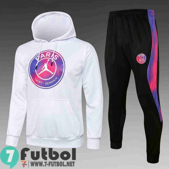 Sudadera De Entrenamiento Pairs Jordan blanco + Pantalon SW08 20-21