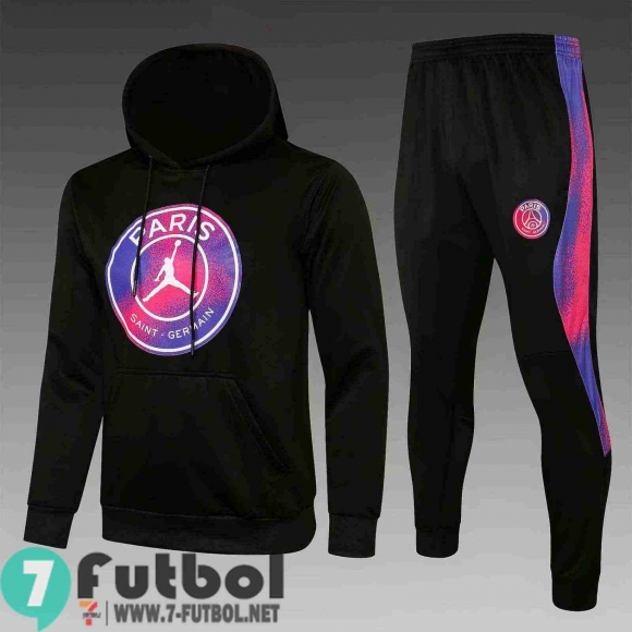 Sudadera De Entrenamiento Pairs Jordan negro + Pantalon SW09 20-21