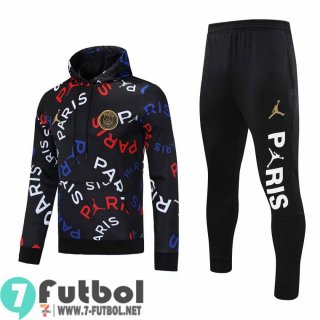 Sudadera De Entrenamiento Pairs Jordan negro + Pantalon SW10 20-21