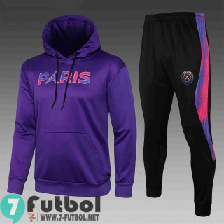 Sudadera De Entrenamiento Pairs Jordan púrpura + Pantalon SW11 20-21