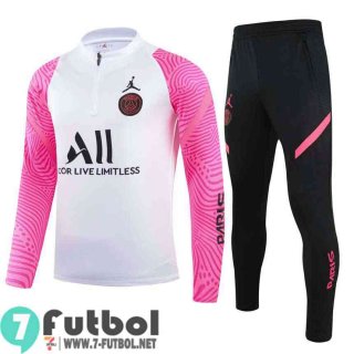 Chandal Futbol PSG blanco + Pantalon TG06 20-21