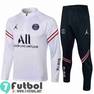 Chandal Futbol PSG blanco + Pantalon TG09 20-21