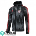 Chaqueta Cazadora Bayern Munich Gris negro + Pantalon WK01 20-21