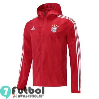 Chaqueta Cazadora Bayern Munich rojo + Pantalon WK02 20-21