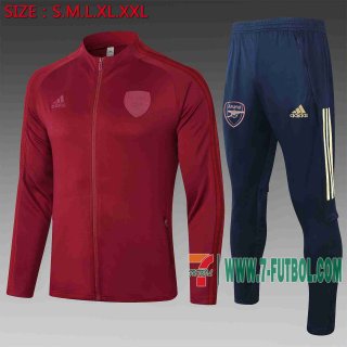 7-Futbol: Arsenal Chaquetas Futbol Burdeos 20-21 A369