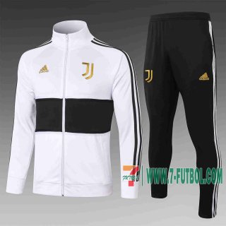 7-Futbol: Juventus Chaquetas Futbol - Cuello alto blanco 20-21 A387