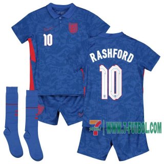 7-Futbol: Argentino Camiseta Del Rashford #10 Segunda Niño 20-21