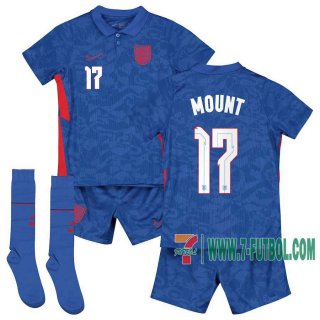 7-Futbol: Argentino Camiseta Del Mount #17 Segunda Niño 20-21