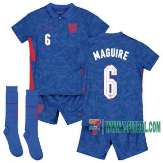 7-Futbol: Argentino Camiseta Del Maguire #6 Segunda Niño 20-21