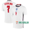 7-Futbol: Argentino Camiseta Del Sterling #7 Primera 20-21