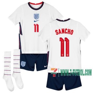 7-Futbol: Argentino Camiseta Del Sancho #11 Primera Niño 20-21