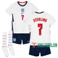 7-Futbol: Argentino Camiseta Del Sterling #7 Primera Niño 20-21