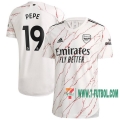 7-Futbol: Arsenal Camiseta Del Pepe #19 Segunda 20-21
