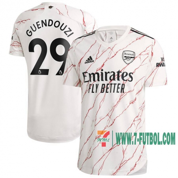 7-Futbol: Arsenal Camiseta Del Guendouzi #29 Segunda 20-21