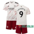 7-Futbol: Arsenal Camiseta Del Lacazette #9 Segunda Niño 20-21