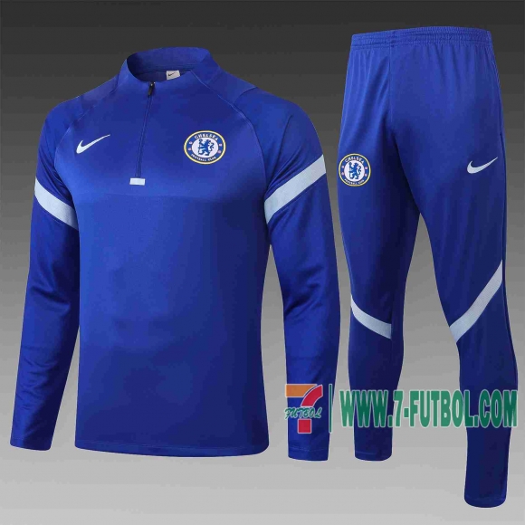 7-Futbol: Chelsea Chandal Futbol Azul oscuro 20-21 B416