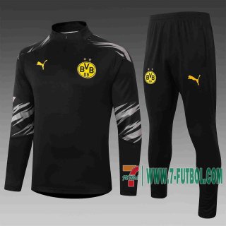 7-Futbol: Dortmund Chandal Futbol negro 20-21 B424