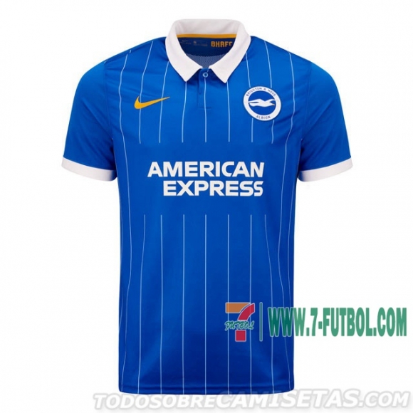 7-Futbol: Brighton & Hove Camiseta Del Primera 20-21