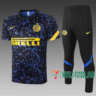 7-Futbol: Inter Milan Polo Futbol Tampografía azul oscuro 20-21 C539