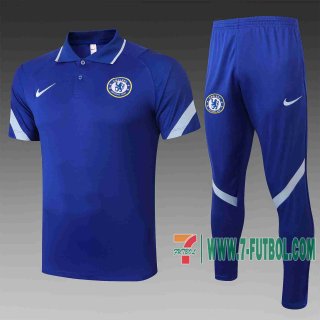 7-Futbol: Chelsea Polo Futbol Azul oscuro 20-21 C551