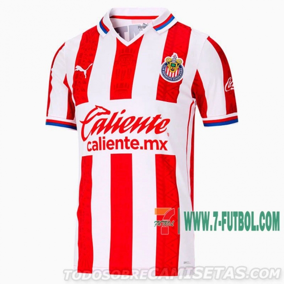 7-Futbol: Chivas Guadalajara Camiseta Del Primera 20-21