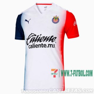 7-Futbol: Chivas Guadalajara Camiseta Del Segunda 20-21