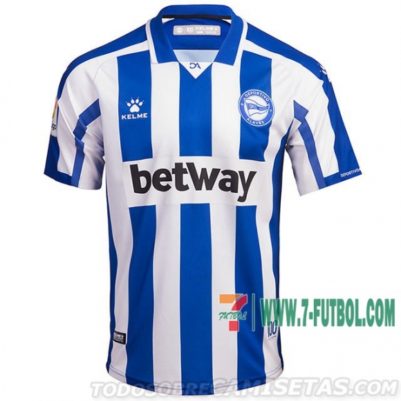 7-Futbol: Deportivo Alavés Camiseta Del Primera 20-21