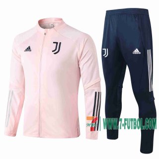 7-Futbol: Juventus Chandal Futbol - Chaquetas Niño Rosado 20-21 E476