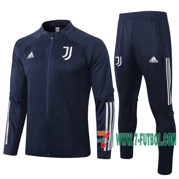 7-Futbol: Juventus Chandal Futbol - Chaquetas Niño Azul oscuro 20-21 E487