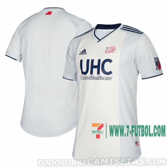 7-Futbol: New England Revolution Camiseta Del Segunda 2020