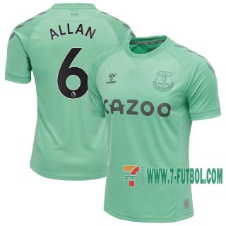 7-Futbol: Everton Camiseta Del Allan #6 Tercera 20-21