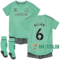 7-Futbol: Everton Camiseta Del Allan #6 Tercera Niño 20-21