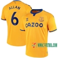 7-Futbol: Everton Camiseta Del Allan #6 Segunda 20-21