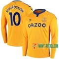 7-Futbol: Everton Camiseta Del Sigurdsson #10 Segunda Manga Largas 20-21