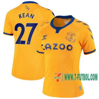 7-Futbol: Everton Camiseta Del Kean #27 Segunda Mujer 20-21