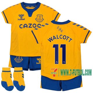 7-Futbol: Everton Camiseta Del Walcott #11 Segunda Niño 20-21