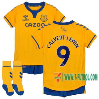 7-Futbol: Everton Camiseta Del Calvert-Lewin #9 Segunda Niño 20-21