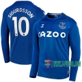 7-Futbol: Everton Camiseta Del Sigurdsson #10 Primera Manga Largas 20-21