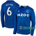 7-Futbol: Everton Camiseta Del Allan #6 Primera Manga Largas 20-21