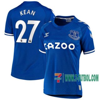 7-Futbol: Everton Camiseta Del Kean #27 Primera Mujer 20-21