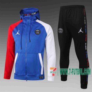 7-Futbol: Airman Chaquetas Futbol - Sudadera con capucha Azul oscuro 20-21 F272