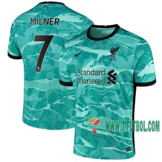 7-Futbol: Liverpool Camiseta Del Milner #7 Segunda 20-21
