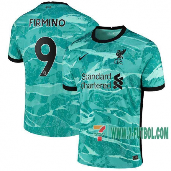 7-Futbol: Liverpool Camiseta Del Firmino #9 Segunda 20-21