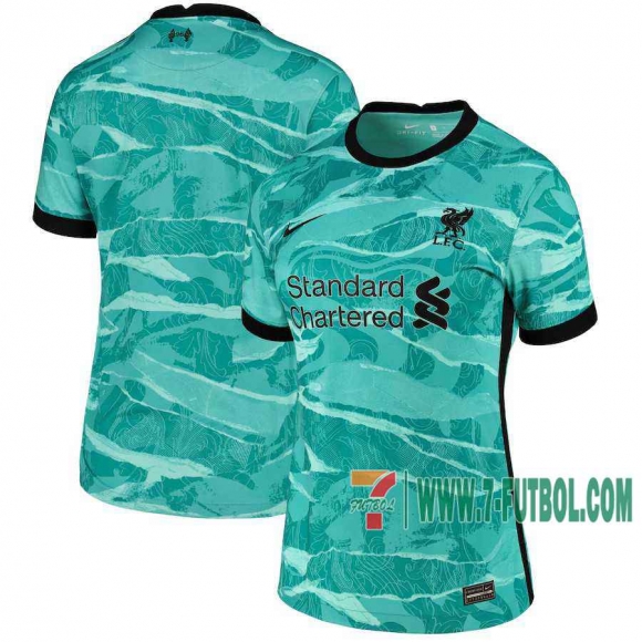 7-Futbol: Liverpool Camiseta Del Mujer Segunda 20-21